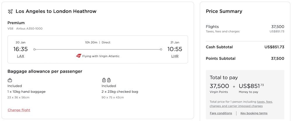 a screenshot of a flight schedule