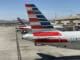 American Airlines aircraft parked at an airport