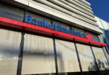 Think you’ve been declined for a Bank of America card? Maybe you haven’t. a building with a sign on it