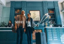 Deals: These are the three current Hyatt sales which cover all regions a man and woman standing in a room with blue walls