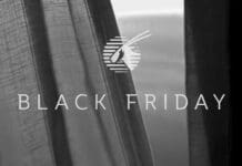 a black and white photo of a curtain