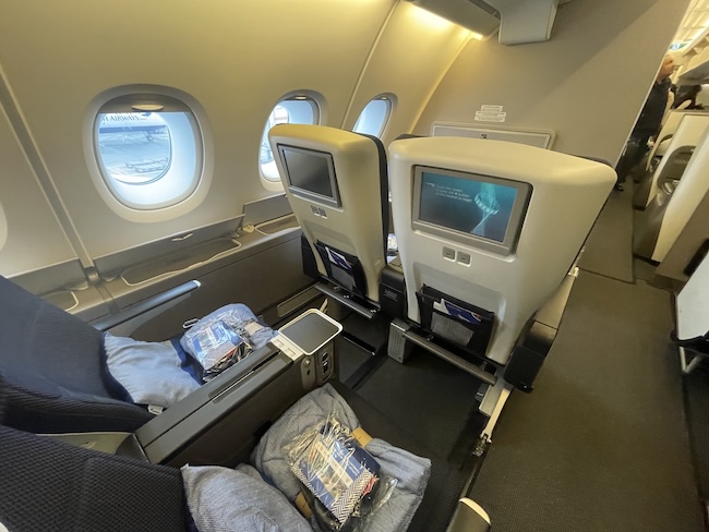 British Airways A380 Premium Economy seating.