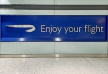 It’s getting easier and easier to dislike British Airways Image of British Airways sign which reads "enjoy your flight".