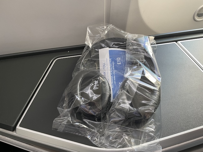 British AIrways 787-10 inflight entertainment.
