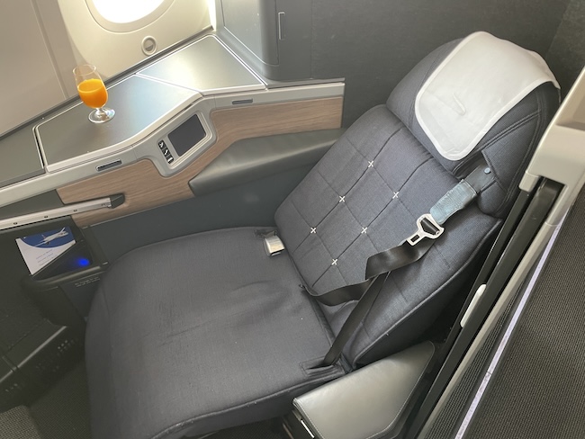 British Airways Club Suite.