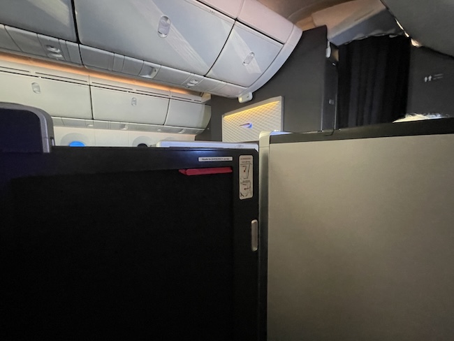British Airways Club Suite.