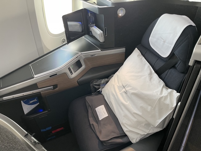 British Airways Club Suite.
