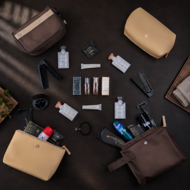 Emirates Business Class amenity kits