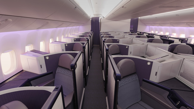 Air New Zealand New 777 Business Class