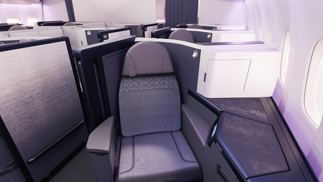 Air New Zealand New 777 Business Class