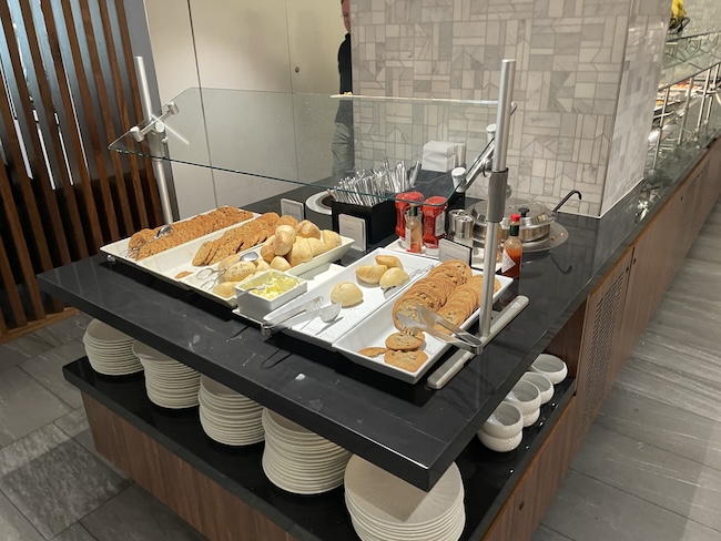 Amex Centurion Lounge Seattle food