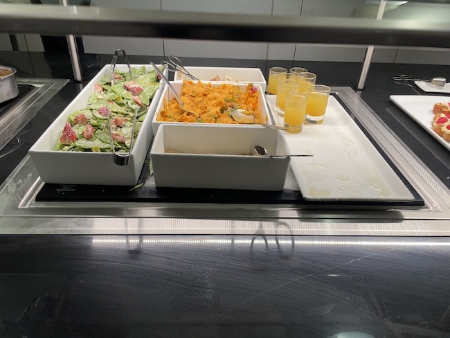 Amex Centurion Lounge Seattle food