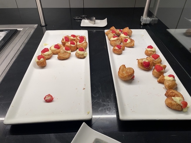 Amex Centurion Lounge Seattle food