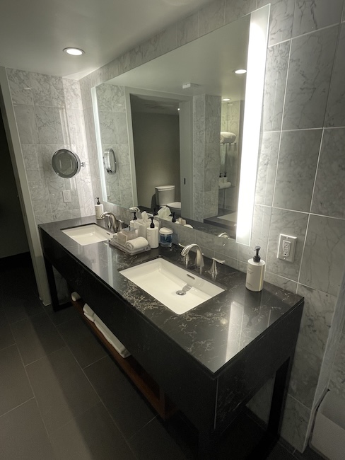 Andaz West Hollywood King Suite Bathroom