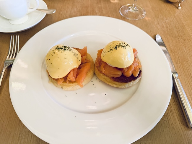 London EDITION Berners Tavern breakfast.