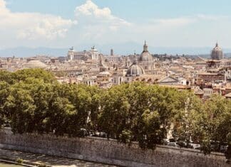 A view of Rome
