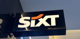 Sixt car rental sign