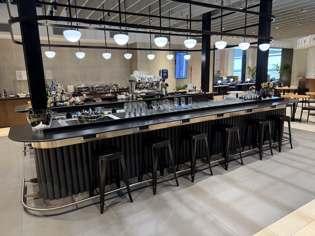 British Airways Lounge Rome