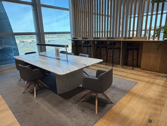 British Airways Lounge Rome