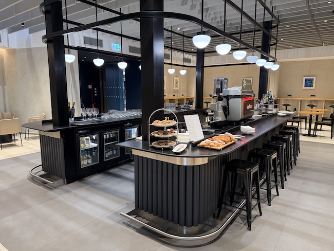British Airways Lounge Rome