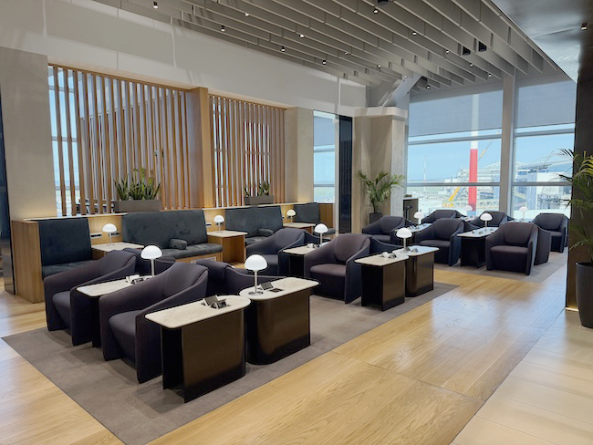 British Airways Lounge Rome