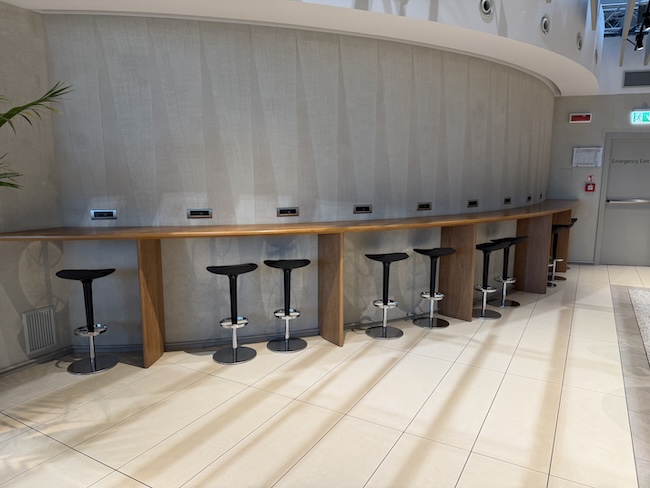 British Airways Lounge Rome