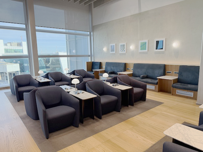 British Airways Lounge Rome