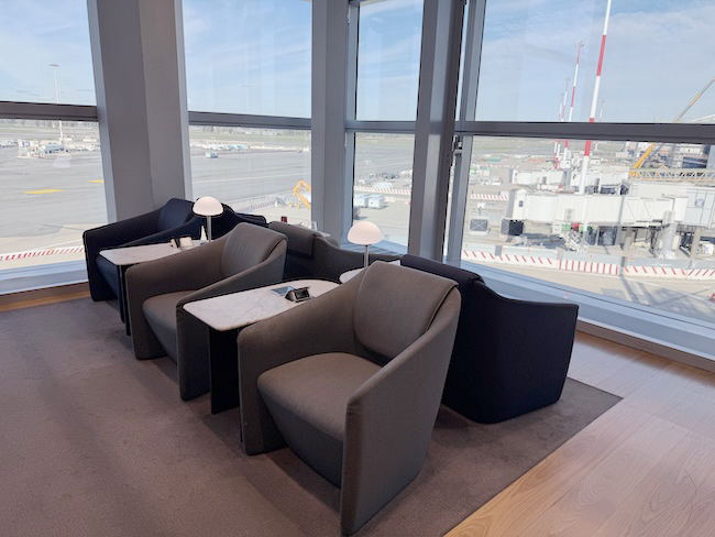British Airways Lounge Rome