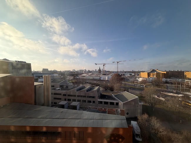 Grand Hyatt Berlin view