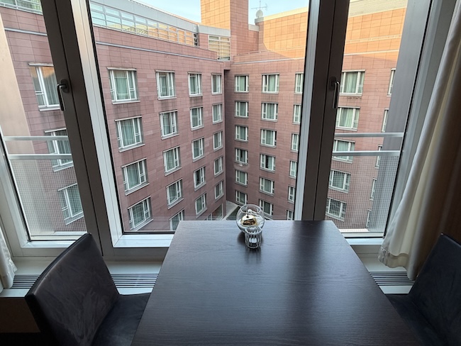 Grand Hyatt Berlin Grand Club Lounge.