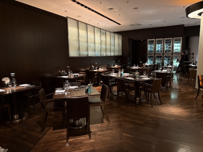 Grand Hyatt Berlin Vox Restaurant.
