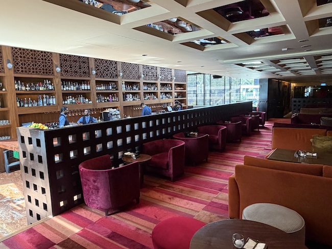 Grand Hyatt Singapore Martini Bar.