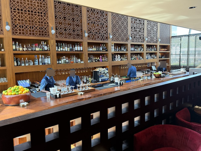 Grand Hyatt Singapore Martini Bar.