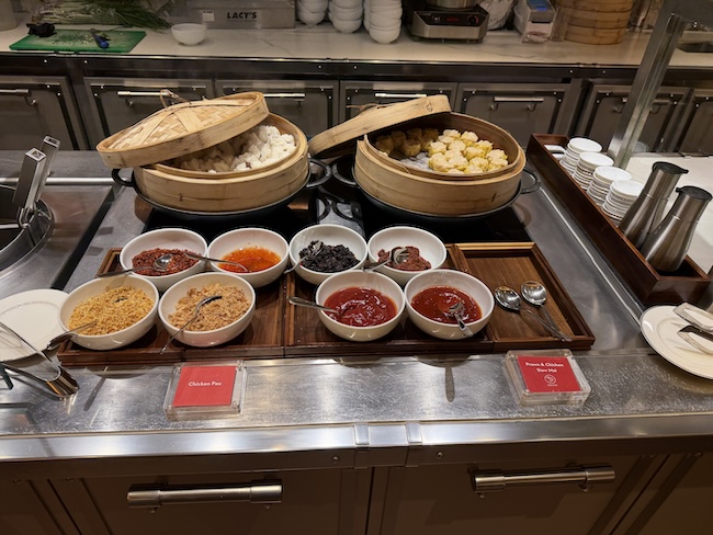 Grand Hyatt Singapore Grand Club breakfast