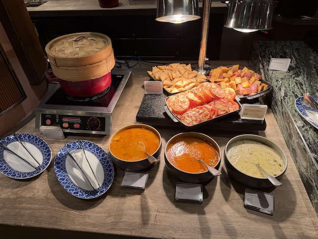 InterContinental Singapore Robertson Quay buffet breakfast.