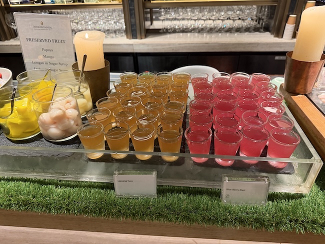 InterContinental Singapore Robertson Quay buffet breakfast.