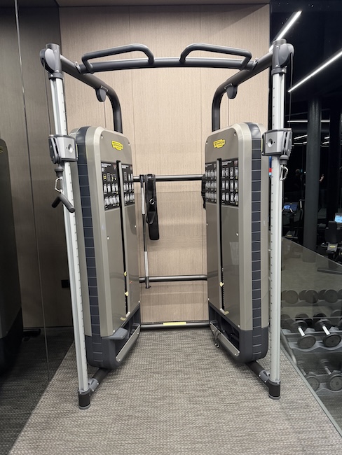 InterContinental Singapore Robertson Quay gym.