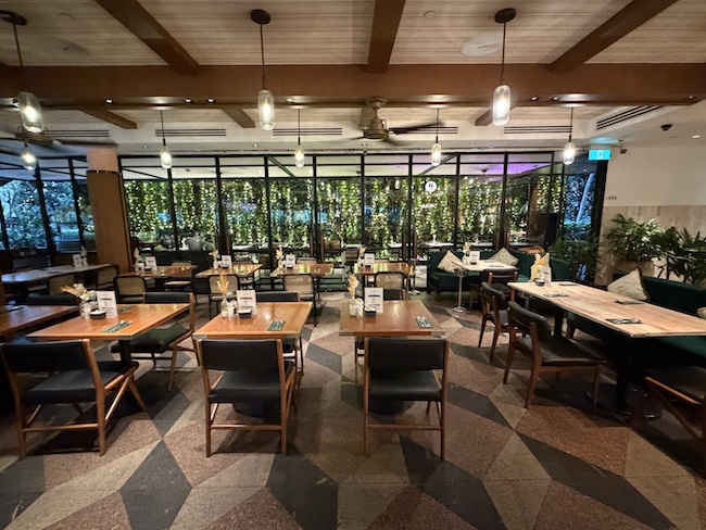InterContinental Singapore Robertson Quay Publico Restaurant.