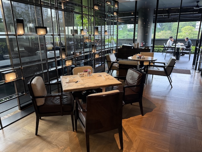 Club InterContinental lounge at the InterContinental Singapore Robertson Quay