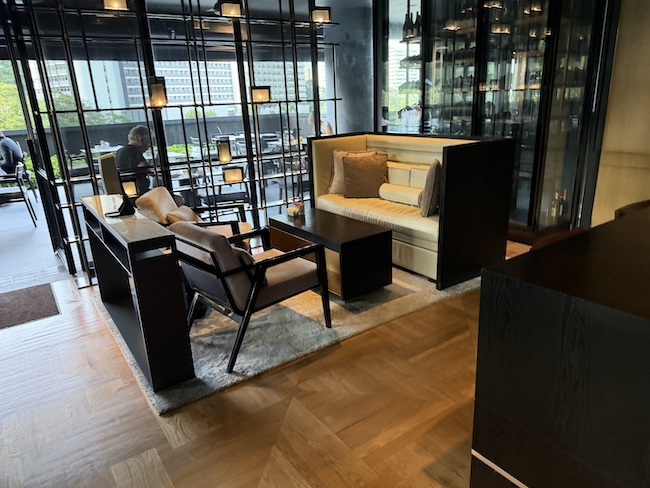 Club InterContinental lounge at the InterContinental Singapore Robertson Quay