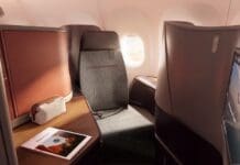 Qantas announces new Business Class cabins for A321XLRs and 787-9 Dreamliners Qantas new A321XLR Business Class suite.